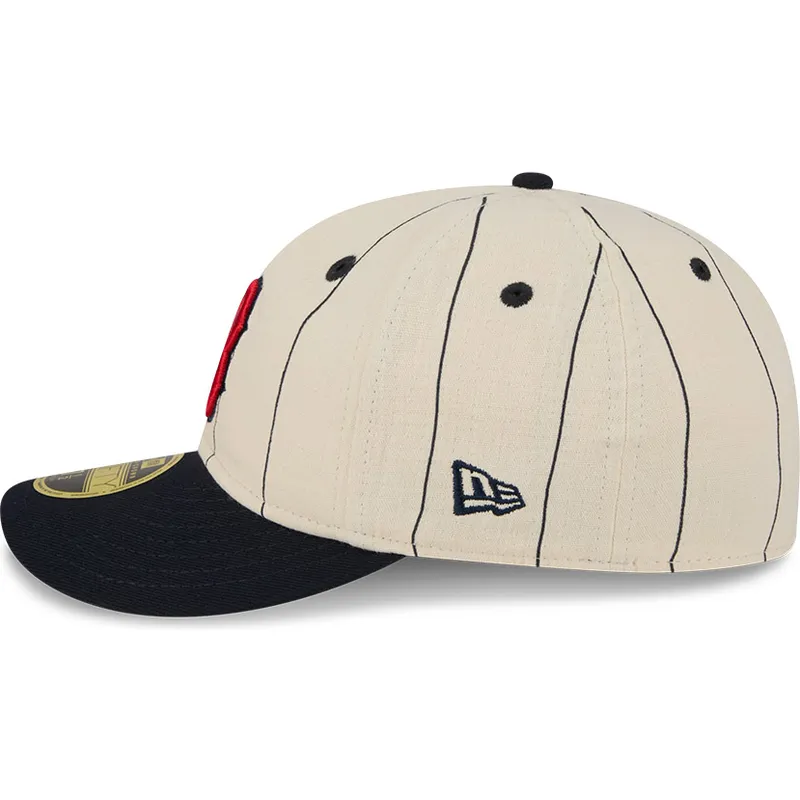 petten-gebogen-beige-fitted-59fifty-retro-crown-linen-van-boston-red-sox-mlb-van-new-era