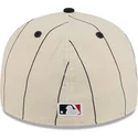 petten-gebogen-beige-aangepast-59fifty-retro-crown-linen-van-boston-red-sox-mlb-van-new-era