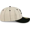 petten-plat-beige-aangepast-59fifty-retro-crown-linen-van-chicago-white-sox-mlb-van-new-era