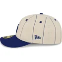 cappellino-curvo-beige-regolabile-59fifty-retro-crown-linen-dei-los-angeles-dodgers-mlb-di-new-era
