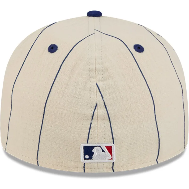 cappellino-curvo-beige-regolabile-59fifty-retro-crown-linen-dei-los-angeles-dodgers-mlb-di-new-era