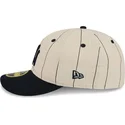 bojd-beige-justerad-keps-59fifty-retro-crown-linen-fran-new-york-yankees-mlb-av-new-era