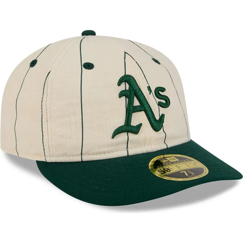 petten-gebogen-beige-aangepast-59fifty-retro-crown-linen-van-oakland-athletics-mlb-van-new-era