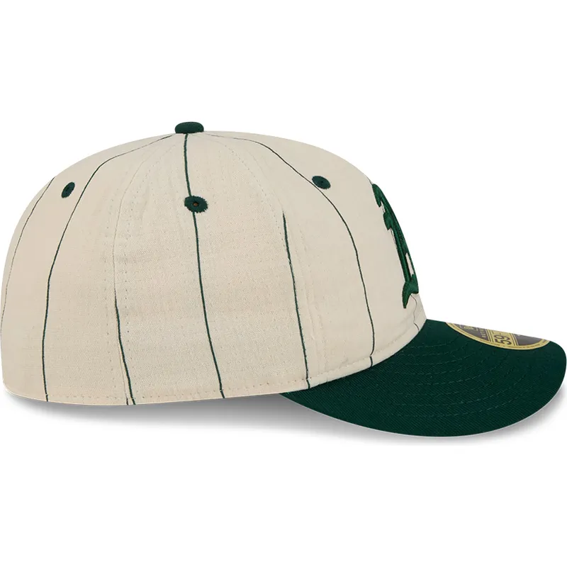 petten-gebogen-beige-aangepast-59fifty-retro-crown-linen-van-oakland-athletics-mlb-van-new-era
