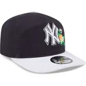 petten-gebogen-marineblauw-snapback-19twenty-spring-training-van-new-york-yankees-mlb-van-new-era
