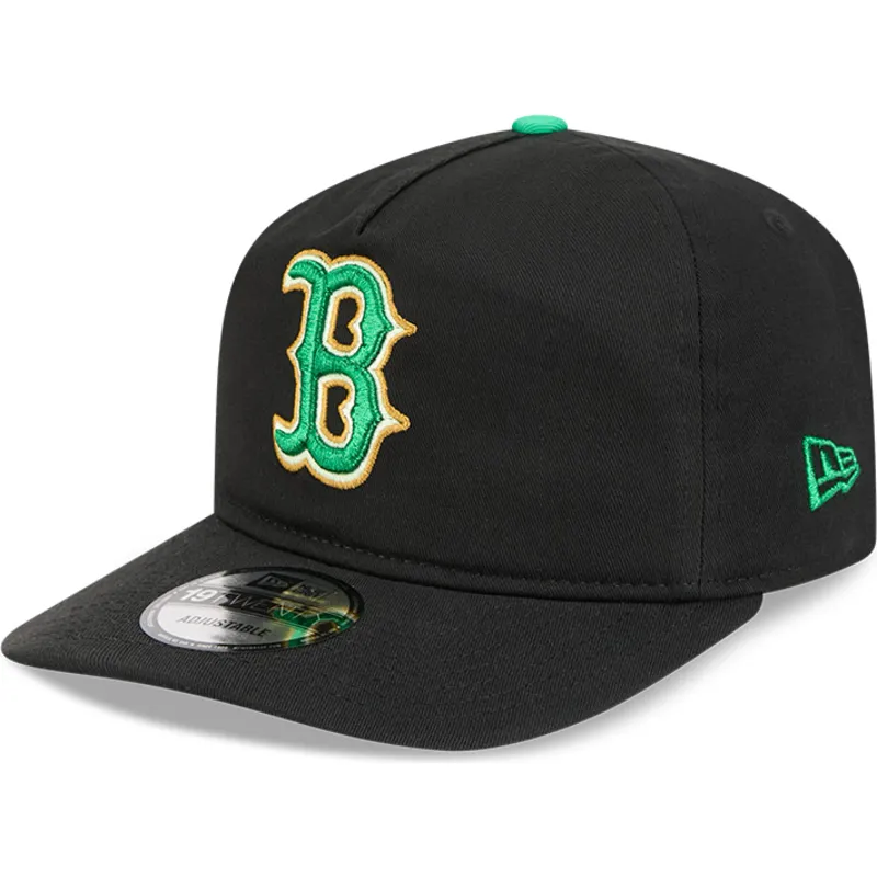 gorra-curva-negra-snapback-19twenty-saint-patrick-s-day-de-boston-red-sox-mlb-de-new-era