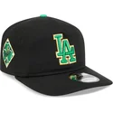 gorra-curva-negra-snapback-19twenty-saint-patrick-s-day-de-los-angeles-dodgers-mlb-de-new-era