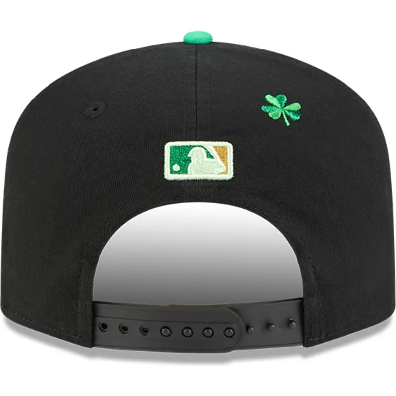 buet-sort-snapback-kasket-19twenty-saint-patrick-s-day-fra-new-york-yankees-mlb-fra-new-era
