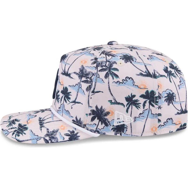 petten-gebogen-meerkleurig-snapback-19twenty-printed-tropical-van-new-york-yankees-mlb-van-new-era