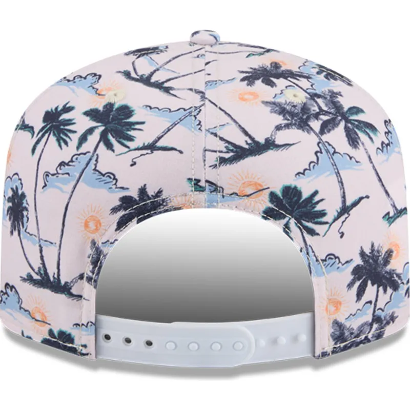 petten-gebogen-meerkleurig-snapback-19twenty-printed-tropical-van-new-york-yankees-mlb-van-new-era