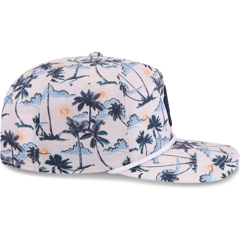 petten-gebogen-meerkleurig-snapback-19twenty-printed-tropical-van-new-york-yankees-mlb-van-new-era