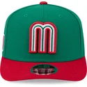 petten-gebogen-groen-snapback-9seventy-stretch-snap-mexico-2026-world-baseball-classic-van-world-baseball-classic-van-new-era