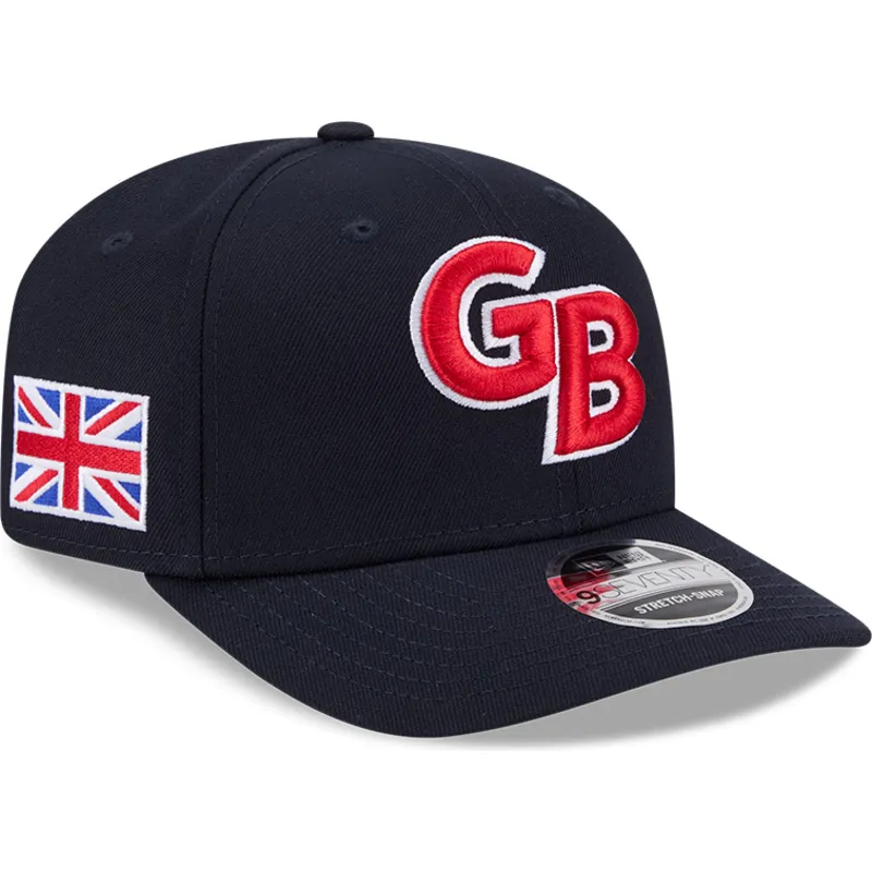cappellino-curvo-blu-marino-snapback-9seventy-stretch-snap-great-britain-2026-world-baseball-classic-di-new-era