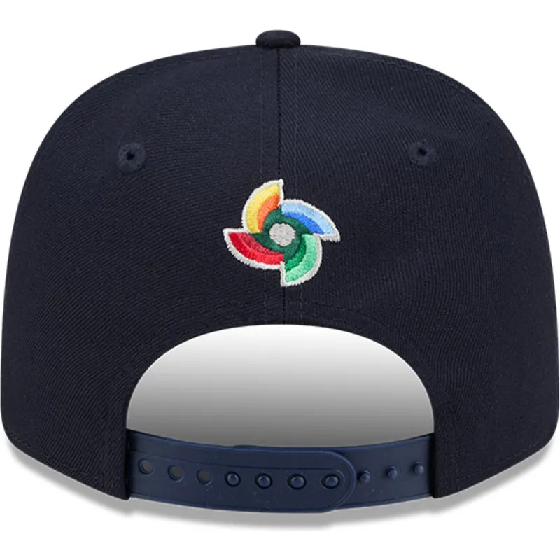 petten-gebogen-marineblauw-snapback-9seventy-stretch-snap-great-britain-2026-world-baseball-classic-van-world-baseball-classic-v