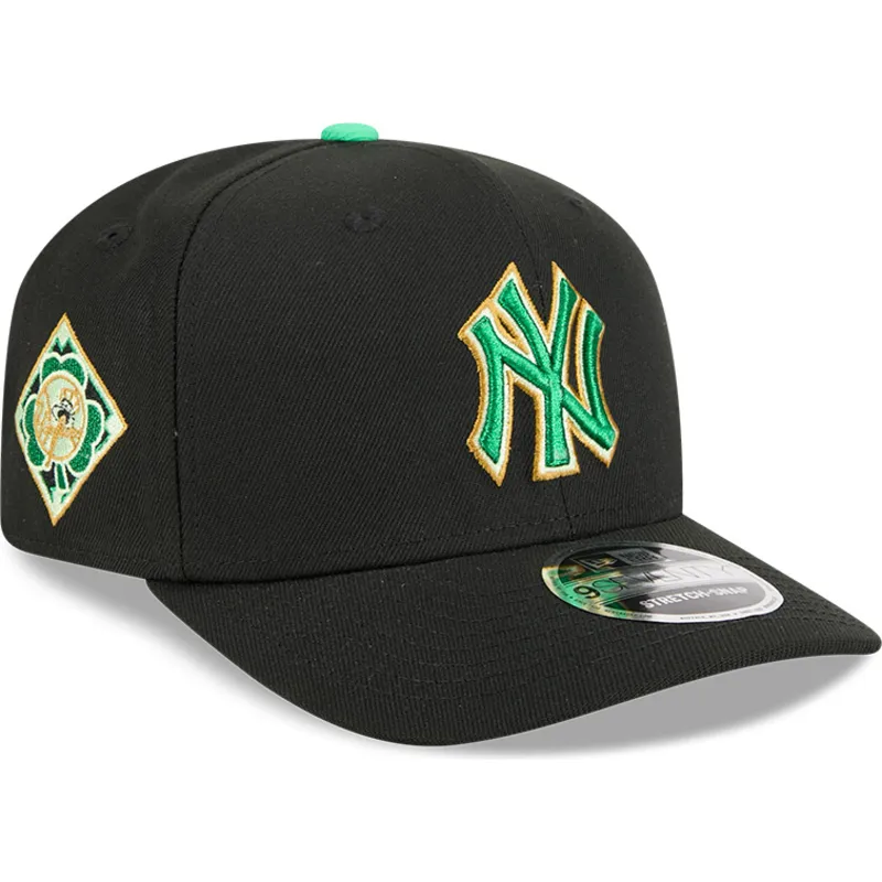 czarna-czapka-z-zakrzywionym-daszkiem-snapback-9seventy-stretch-snap-saint-patrick-s-day-new-york-yankees-mlb-new-era