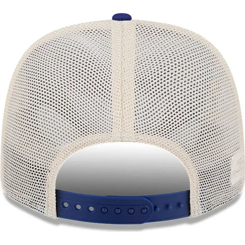 petten-gebogen-blauw-snapback-9seventy-stretch-snap-patch-van-los-angeles-dodgers-mlb-van-new-era