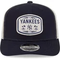 trucker-kasket-marinebla-9seventy-stretch-snap-patch-fra-new-york-yankees-mlb-fra-new-era