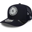 marinebla-trucker-kasket-9seventy-stretch-snap-circle-spring-training-fra-new-york-yankees-mlb-fra-new-era