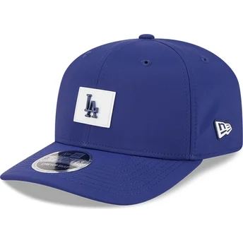 Blå buet kasket snapback 9SEVENTY Stretch Snap Clubhouse fra Los Angeles Dodgers MLB fra New Era