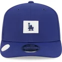 petten-gebogen-blauw-snapback-9seventy-stretch-snap-clubhouse-van-los-angeles-dodgers-mlb-van-new-era