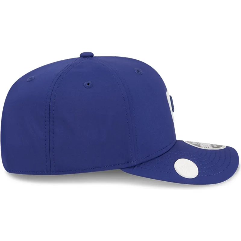 casquette-courbee-bleue-snapback-9seventy-stretch-snap-clubhouse-los-angeles-dodgers-mlb-new-era