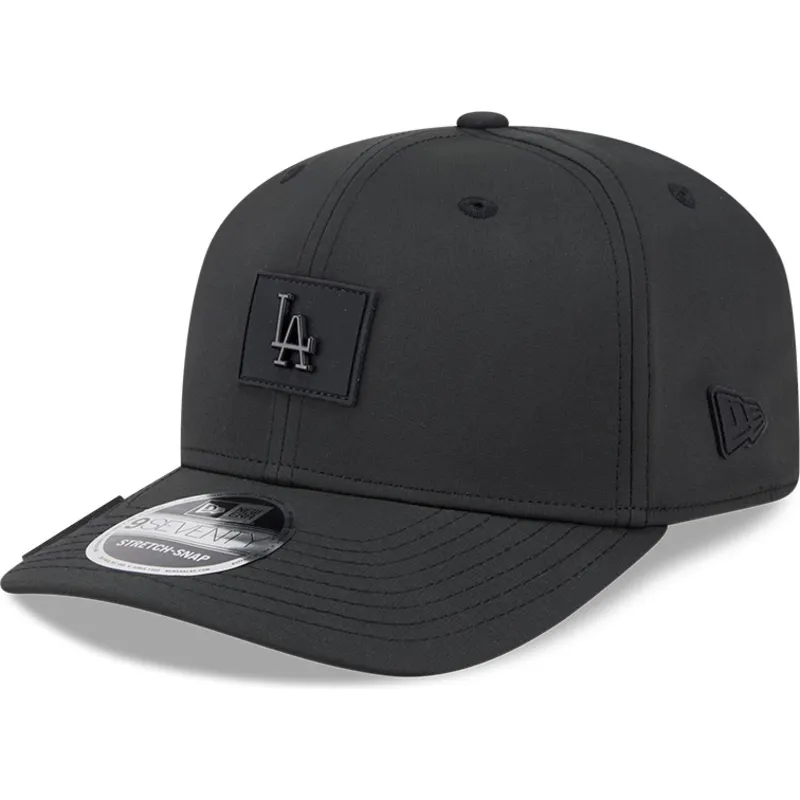 petten-gebogen-zwart-snapback-9seventy-stretch-snap-clubhouse-van-los-angeles-dodgers-mlb-van-new-era