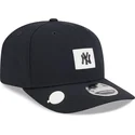 petten-gebogen-marineblauw-snapback-9seventy-stretch-snap-clubhouse-van-new-york-yankees-mlb-van-new-era