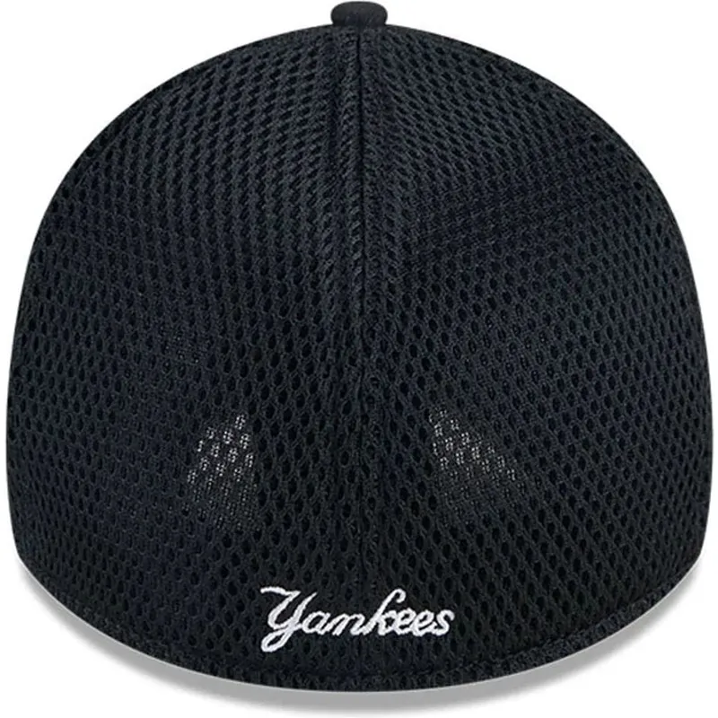 petten-gebogen-zwart-aangepast-39thirty-evergreen-neo-van-new-york-yankees-mlb-van-new-era