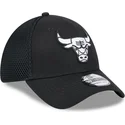 petten-gebogen-zwart-aangepast-39thirty-evergreen-neo-van-chicago-bulls-nba-van-new-era