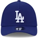 petten-gebogen-blauw-aangepast-39thirty-m-crown-a-frame-van-los-angeles-dodgers-mlb-van-new-era