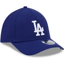 blaue-gebogene-verstellbare-39thirty-m-crown-a-frame-kappe-der-los-angeles-dodgers-mlb-von-new-era