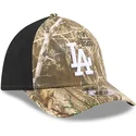 petten-gebogen-camouflage-aangepast-39thirty-m-crown-a-frame-realtree-van-los-angeles-dodgers-mlb-van-new-era