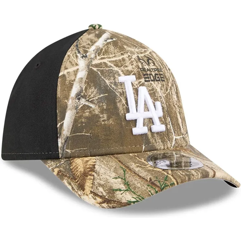 petten-gebogen-camouflage-aangepast-39thirty-m-crown-a-frame-realtree-van-los-angeles-dodgers-mlb-van-new-era