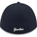 gebogene-marineblaue-angepasste-kappe-39thirty-m-crown-a-frame-von-new-york-yankees-mlb-von-new-era