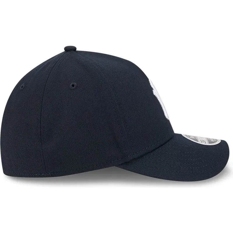 gebogene-marineblaue-angepasste-kappe-39thirty-m-crown-a-frame-von-new-york-yankees-mlb-von-new-era