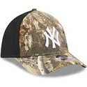 buet-kasket-camouflage-justeret-39thirty-m-crown-a-frame-realtree-fra-new-york-yankees-mlb-fra-new-era