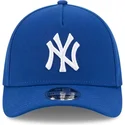 cappellino-curvo-blu-regolabile-39thirty-m-crown-a-frame-dei-new-york-yankees-mlb-di-new-era