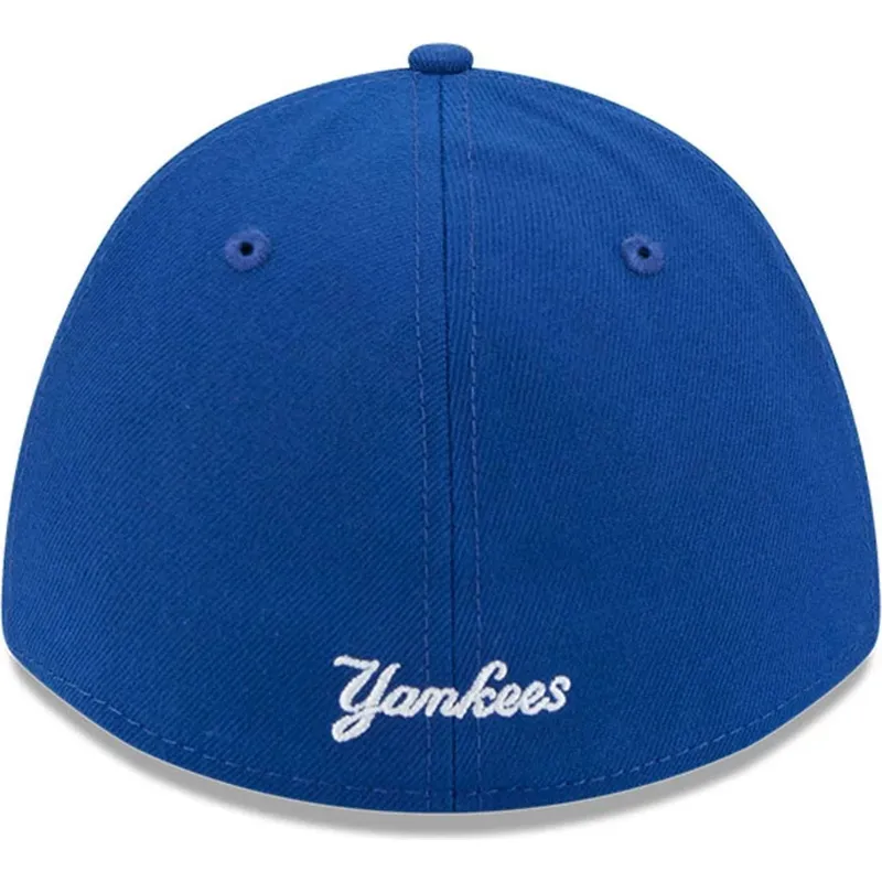 casquette-courbee-bleue-ajustee-39thirty-m-crown-a-frame-new-york-yankees-mlb-new-era