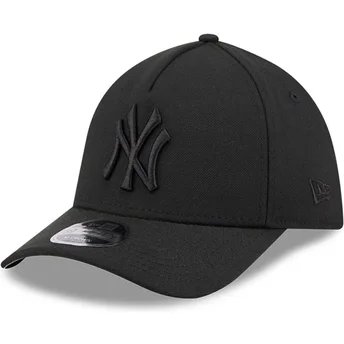 Petten gebogen zwart fitted 39THIRTY M-Crown A Frame van New York Yankees MLB van New Era