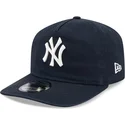 marineblaue-gebogene-snapback-kappe-19twenty-champion-der-new-york-yankees-mlb-von-new-era