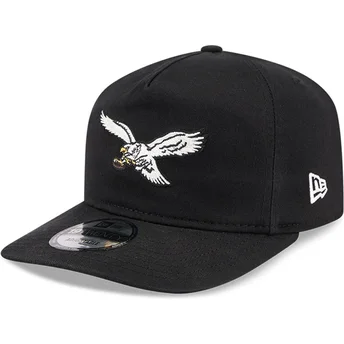 Petten gebogen zwart snapback 19TWENTY Champion van Philadelphia Eagles NFL van New Era