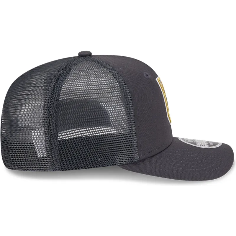 czapka-trucker-szara-9seventy-stretch-snap-evergreen-vegas-golden-knights-nhl-new-era