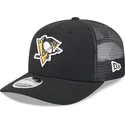 petten-gebogen-zwart-snapback-9seventy-stretch-snap-evergreen-van-pittsburgh-penguins-nhl-van-new-era