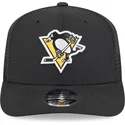 petten-gebogen-zwart-snapback-9seventy-stretch-snap-evergreen-van-pittsburgh-penguins-nhl-van-new-era