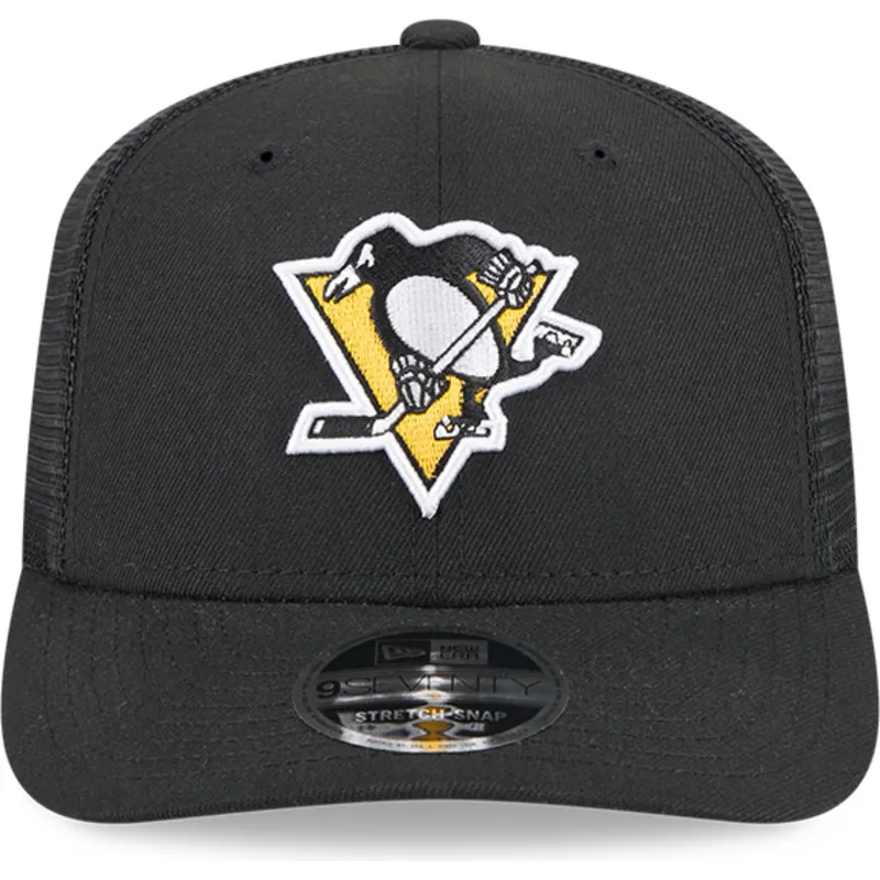 svart-trucker-keps-9seventy-stretch-snap-evergreen-pittsburgh-penguins-nhl-fran-new-era