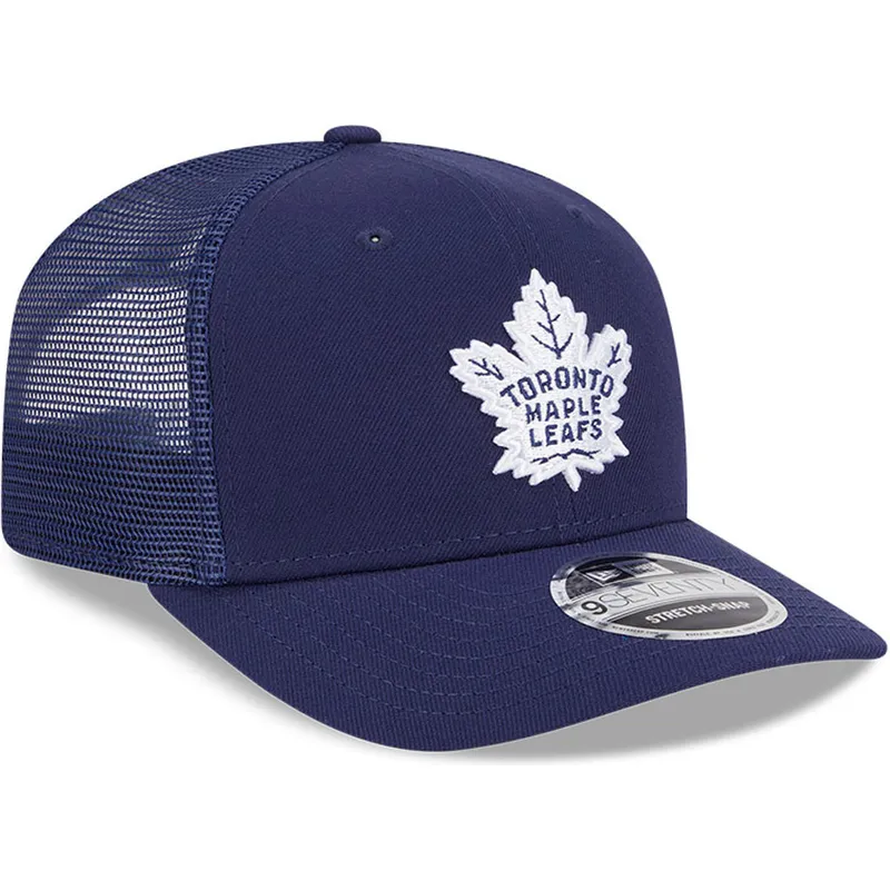 gorra-trucker-azul-marino-9seventy-stretch-snap-evergreen-de-toronto-maple-leafs-nhl-de-new-era