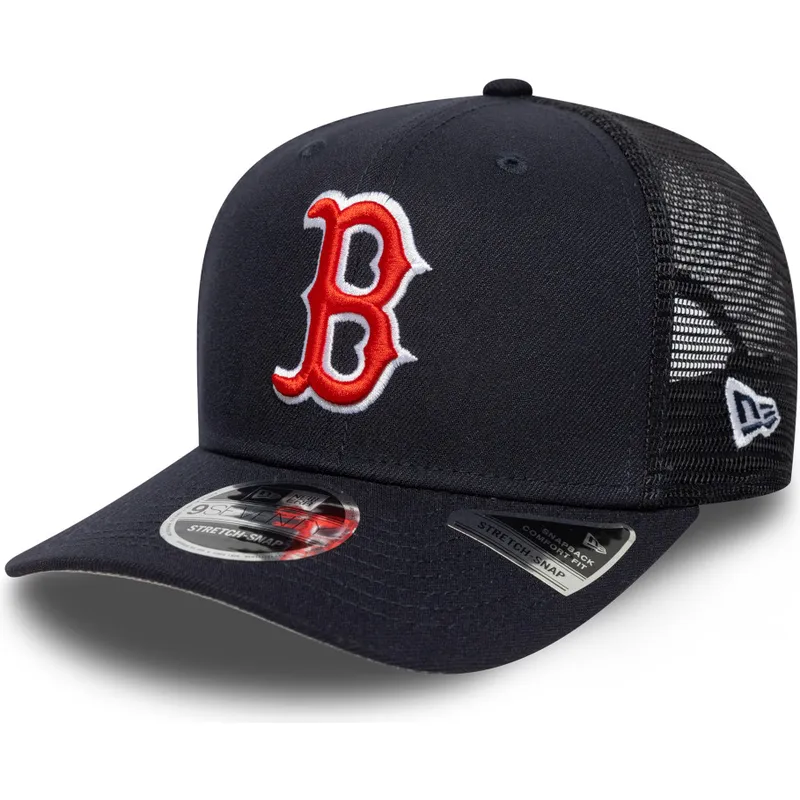 marinbla-trucker-keps-9seventy-stretch-snap-evergreen-fran-boston-red-sox-mlb-av-new-era