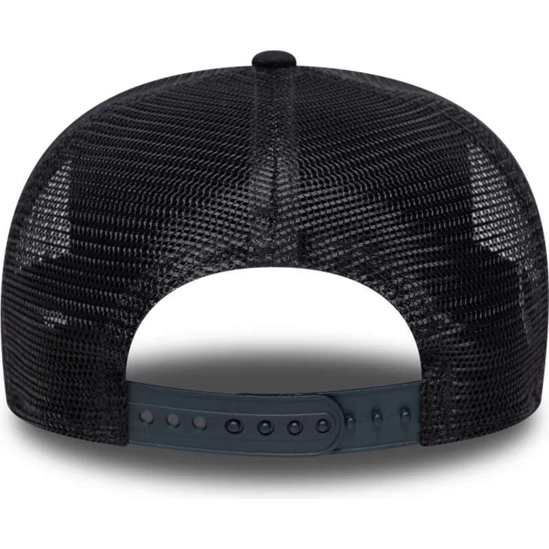 marineblaue-trucker-kappe-9seventy-stretch-snap-evergreen-der-boston-red-sox-mlb-von-new-era