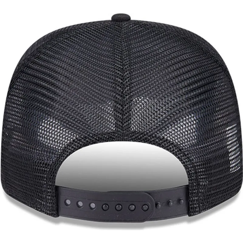 cappellino-trucker-nero-9seventy-stretch-snap-evergreen-dei-pittsburgh-pirates-mlb-di-new-era