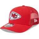 petten-gebogen-rood-snapback-9seventy-stretch-snap-evergreen-van-kansas-city-chiefs-nfl-van-new-era